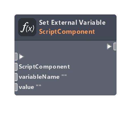 Set External Variable