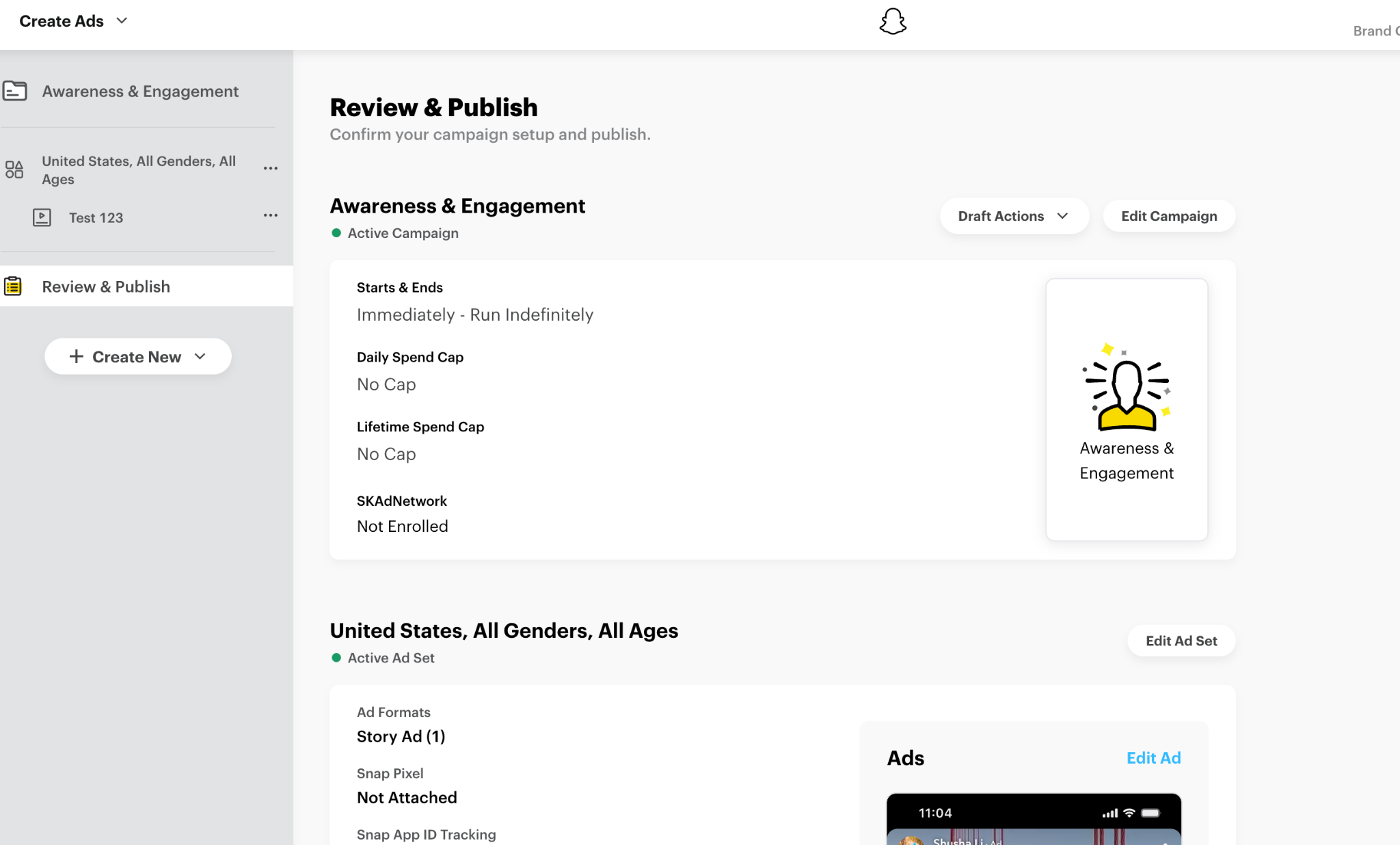 Review and Publish