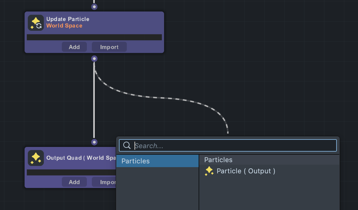 Adding a second Output node