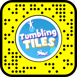 Tumbling Tiles Snapcode