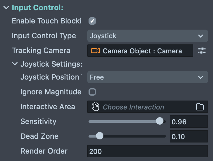 Input Controls
